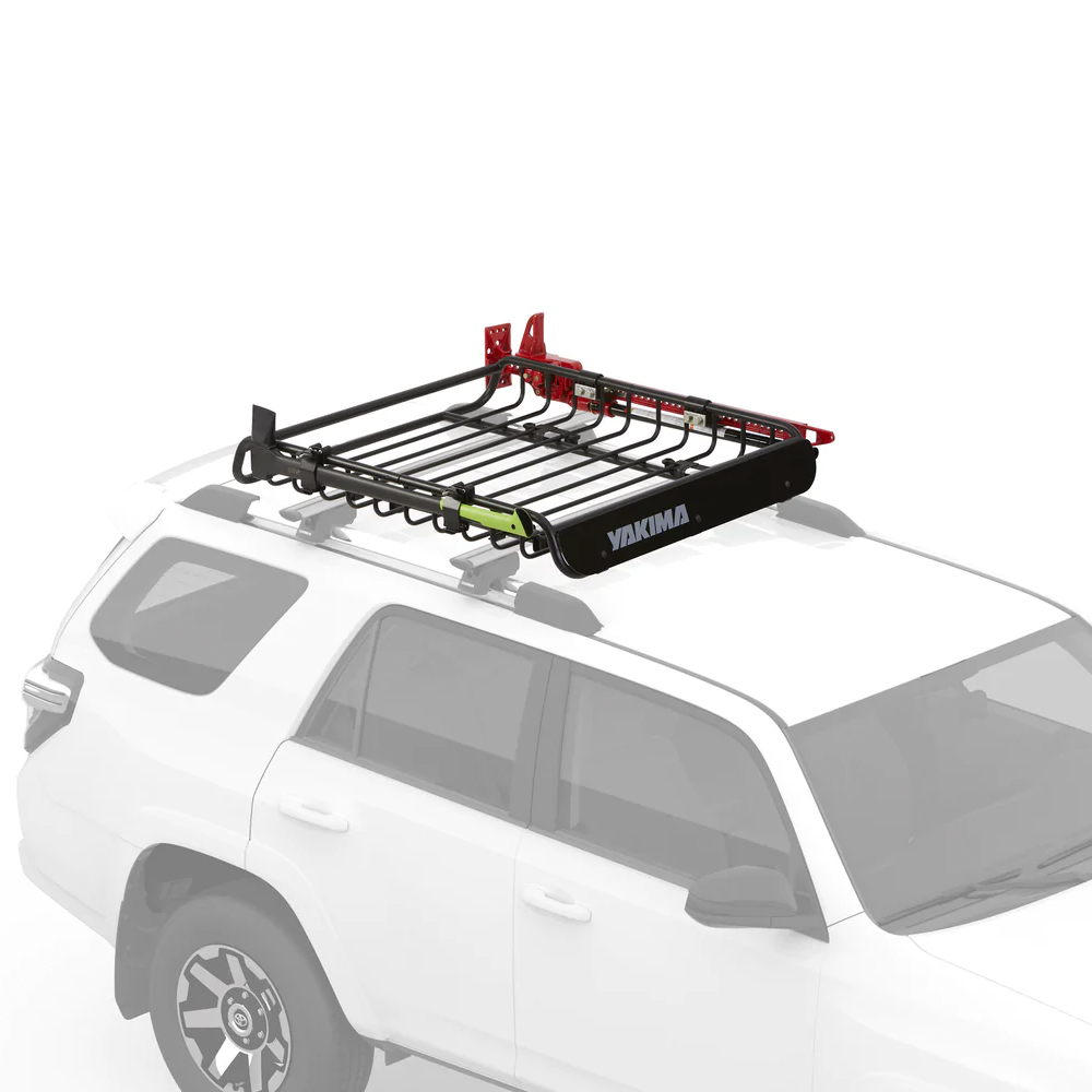 ヤキマ鉄道バーS42ルーフラックによる盛り上がったサイデレイルの完全なwhispbarComplete Whispbar by Yakima Rail Bar S42 Roof Rack for